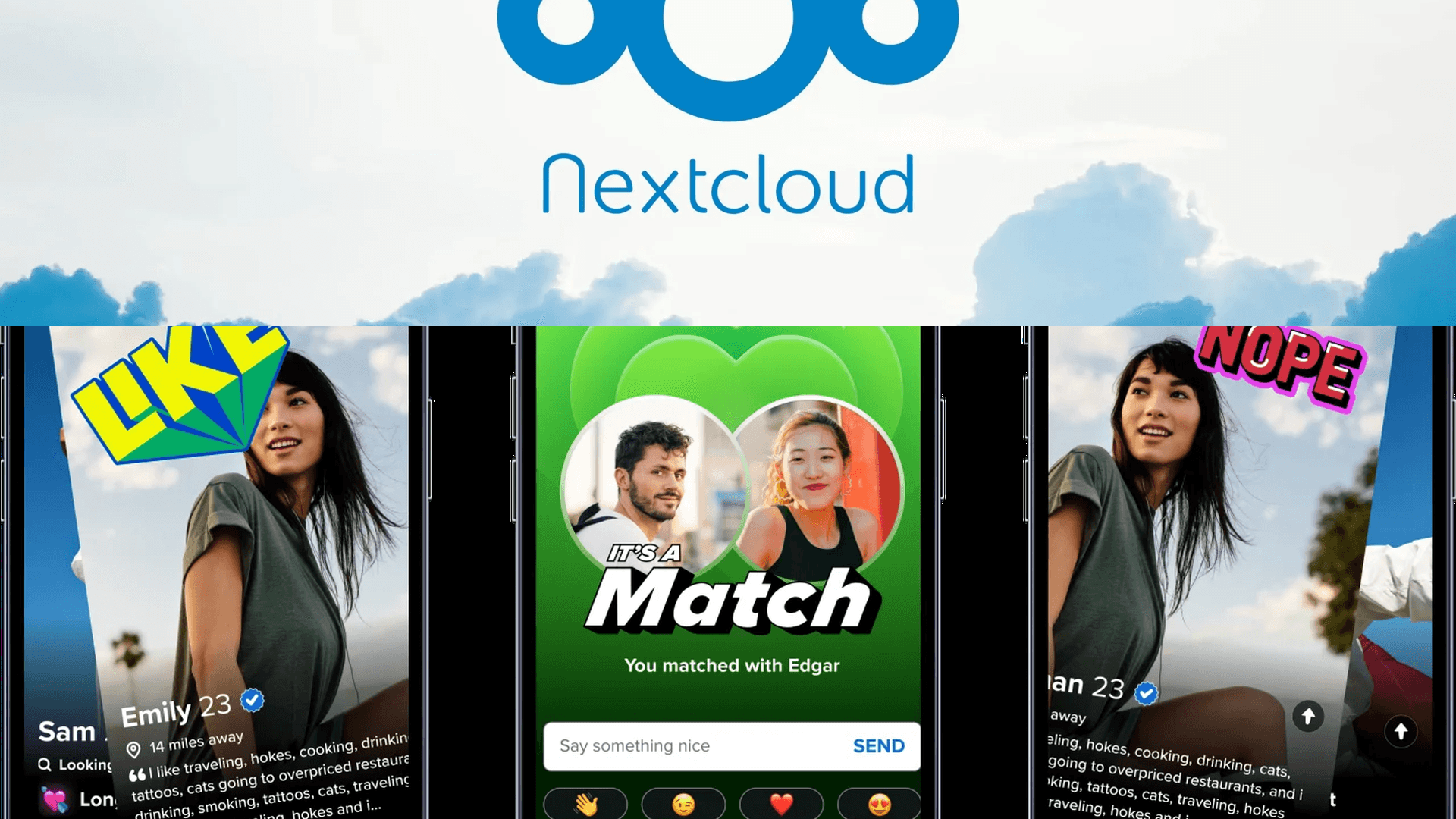 Nextcloud Tinder
